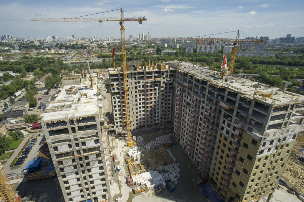 Строительство многофункционального комплекса в Западном округе Москвы