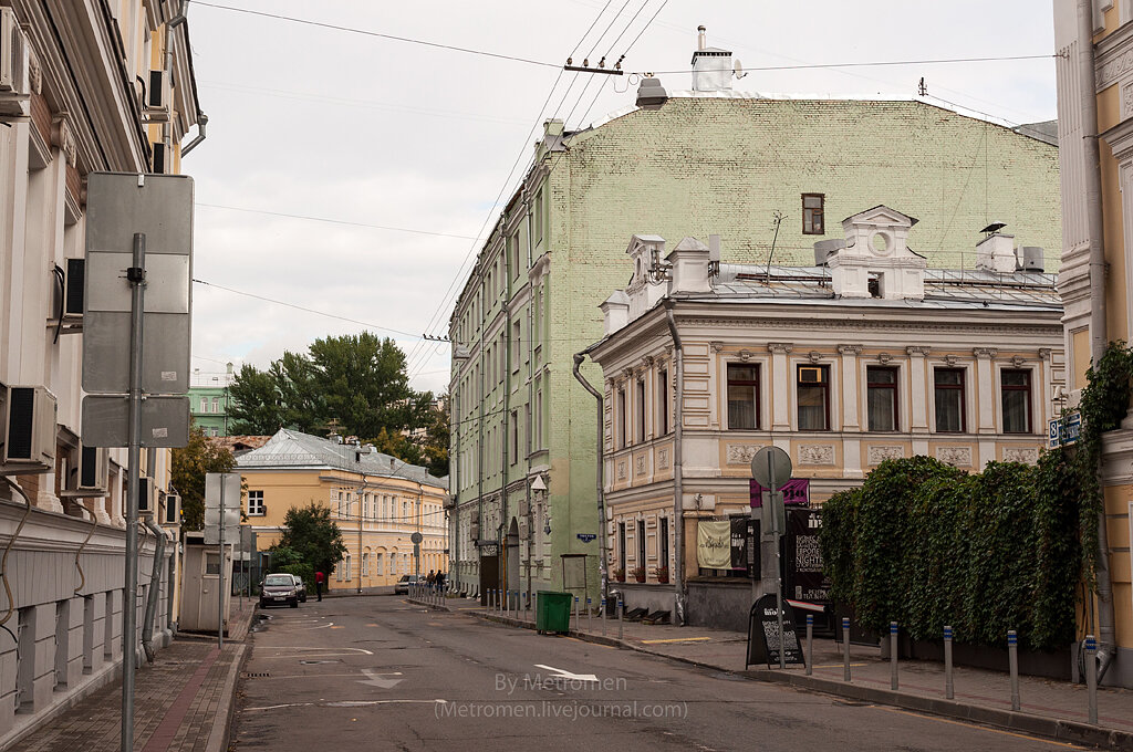 Сверчков переулок, Басманный район, Москва